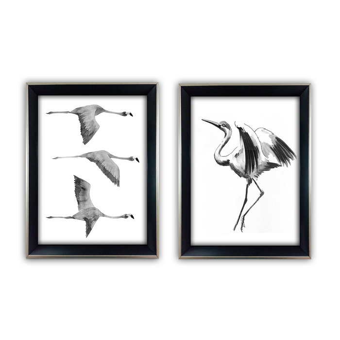 Wallity Cuadros Decorativos Enmarcados (Set de 2 piezas) de 35 x 45 cm Wallity Cuadros Decorativos Enmarcados (Set de 2 piezas) de 35 x 45 cm